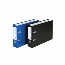문화산업 아치바인더 B842 7 A4 가로 2공 청색 화일, 단품