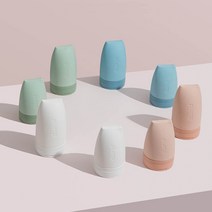 파스텔 휴대용 실리콘 공병 여행용 화장품 소분 튜브, 파스텔_대형_화이트(90ml)