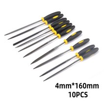견고한 목각 금속 부속 Deburring 트리밍을 위한 휴대용 목공 손 공구 소형 Rasp 파일 세트 3 × 140MM/4 1, 04 10 in 1 4x160mm