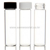 스크류캡바이알15ml(20x70), 검정, 테프론라이너