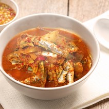 남해 멸치쌈밥 3-4인 조림용 손질 생 멸치 1kg 양념 시래기 300g 쿠킹박스, 1개