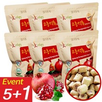 고흥석류 5+1행사 구워만든 21곡 크리스피롤, 6봉, 70g