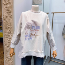 메종블랑쉬 메종블랑쉬 라트조각상라운드티_K M231JTS205