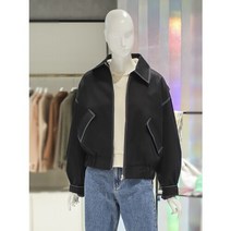 ab.f.z [ab.f.z] 카라넥 집업 면점퍼 (AAW4QU02J)