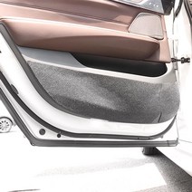 간지 BMW 6시리즈 GT DIY 도어커버 기스 발자국방지 패드 인테리어 랩핑 보호필름 튜닝 용품, 카본