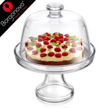 이탈리아 케익보관함 푸드커버 모디 22cm 스탠드형 디저트카페 디저트스탠드 디저트접시 케이크트레이 브레드박스 간식보관 빵보관함 음식덮개 유리
