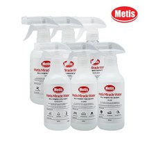 메티스 미라클워터 세정제 탈취제 400ml 6종 주방욕실용+과일야채용+애완용+의류용+조리도구용+침구용, 단품없음