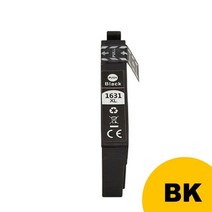 엡손 워크포스 WF 2010 프린터용 호환 잉크 카트리지 16XL T1631 -, 02 Black
