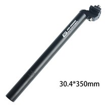 GANOPPER-자전거 안장봉 시트 트 튜브 25.4 27.2 28.6 30.4 30.9 31.6 350mm 450mm 로드 산악 자전거 MTB 고정 기어 안장 폴, [04] 30.4X350MM
