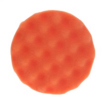 볼링공폴리싱 머신 광택 기계 자동차 뷰티 왁싱 연마 패드 세트 스폰지 휠 울 연마 자체, 7인치, 1개, 웨이브 타입