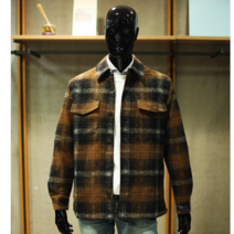 트루젠 21FW 이태리수입원단 (ROMA) 셔츠형 자켓 2칼라 BF9MRC120