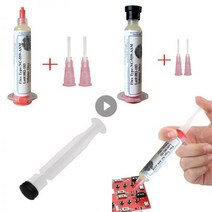 솔더 페이스트 크림 10cc NC559ASM 플럭스 무연 전화 BGA CSP 수리 바늘 재작업 솔더링 도구, 03