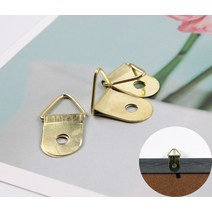 거울고리 사진 상장 액자 거울 시계 후크 걸이용 고리 10P, DDB_상품선택