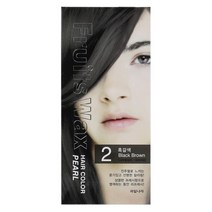 과나라 과나라 후르츠왁스 헤어칼라 진주펄 2호 흑갈색, 단일옵션, 상세 설명 참조
