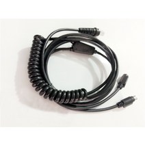 하니웰 HHP 3800g3800r382032004600g4600r48204600QPS 2 인터페이스 바코드 스캐너 PS 케이블 나선형 5M(17, 한개옵션0