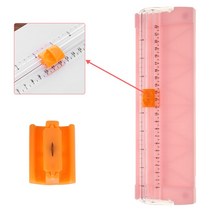 필름재단판 필름칼 시트지 필름지 절단기 트리머 스크랩북용 풀아웃 눈금자 있는 종이 경량 절단 매트 기계 A4/A5, [09] 1PC Cutting Blade