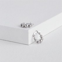 클루(CLUE) 당일배송 볼 실버귀걸이_실버컬러 CLER20313PWS