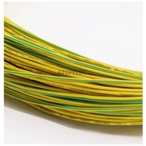 1M UL1015 24/22/20/18/16/14/12/10/8 AWG 600V PVC 주석 도금 구리 연선 케이블 검정/빨강/주황색/노랑/, 11 Yellow Green_03 20AWG