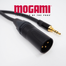 모가미 2549 3.5스테레오 XLR(숫놈) 고급 AUX 케이블 골드 NC3MXXB, 10m, 파랑
