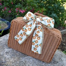빈티지 라탄 피크닉 바구니