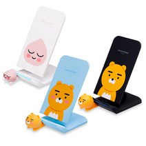 카카오프렌즈 무선 충전 거치대, 라이언블랙