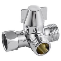 분배기밸브 보일러 배관 BMDT G1 2 Inch Three Way Water Diverter Adapter Shower Diverters Connector Toilet Bidet