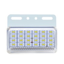 대형차 화물차 보조등 차폭등 24V LED 굴삭기 덤프트럭 지게차 끝단표시등 화이트, 화이트 1개