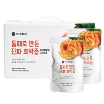 이제부터 통째로 만든 진짜 호박즙 30p, 100ml, 1개