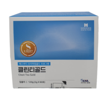 지에스엘 에스바디 클린티 골드1박스(60포) 클린티 침출차, 4개, 120g