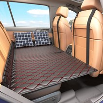 접이식 자동차 매트리스 뒷자석 매트 침대 SUV, 매트+쿠션