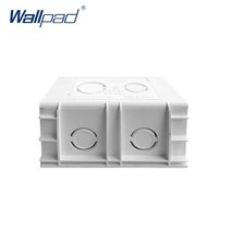 L3 스위치11875mm 1 2 3 4 Gang On Off 푸시 버튼 벽 패널 110V240V Wallpad L3 검정색 유리 로커 패스 스, 20 Box Only