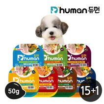 듀먼 [듀먼] 자연화식 50g 15+1팩 /애견사료 애견간식 습식사료, 6_연어 채소 오리지널 50g 15+1팩_hn04, 선택완료, 선택완료