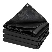 수영장방수포 다중 크기 뒤뜰 물고기 연못 강선 방수포 물 탱크 덮는 폴리에틸렌 Geomembrance 160 GSM, 160gsm+6x6m