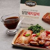 국내산 한돈 부드러운 수제 양념돼지갈비 800g