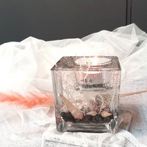 달빛마녀캔들 (2set 키트) 화이트산호 바다젤캔들 홀더 DIY 만들기 재료, 1세트, 일랑일랑