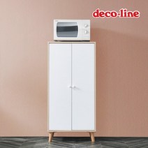데코라인 코넬 라떼 600 다용도 수납장 DHP019C, 화이트