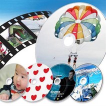 공 방수 DVD 제작 소량 표면 인쇄 고광택 프린터블 1장 케이스 별매