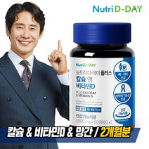 뉴트리디데이 NEW 플러스 칼슘 앤 비타민D (총2개월분), 단품, 단품