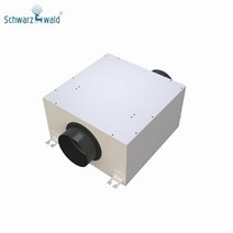 강제환기키트 거실 대형 양면 정화 시스템 공기 청정기 Hrv 열 회수 환기, 04 HVAC