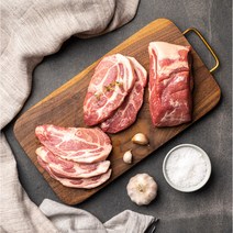 지리산 흑돼지 목살 500g 1kg 구이용 수육용 캠핑 숯불 구이 바베큐, 목살 (구이용) 500g, 1개