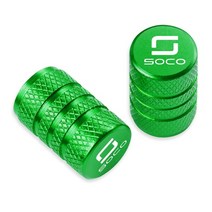 타이어 밸브 캡 오토바이 액세서리 슈퍼 soco cpx cumini cux tc 50 tc max wonderer tcmax ts 50 2019 2020 2021 슈퍼쏘코TC, 초록