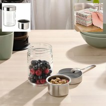 이유식 푸딩병 밀크티병 요거트병 딸기우유병 유리병 400ml + 행주 세트, 유리병 400ml 1개+행주1개