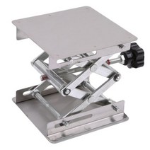 목공 작업테이블 200x200mm 스테인레스 스틸 라우터 테이블 조각 실험실 리프팅 스탠드 랙 플랫폼 벤치