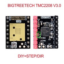 3D 프린터 부품 스테퍼 모터 드라이버 UART VS TMC2208 TMC2130 문어 V1.1 SKR 2 보드용 엔더 3 V2 TMC2209 V1.3, 1PC_TMC2208 DIY