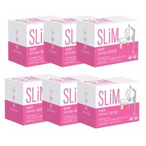락토테미 슬림한 다이어트 유산균 3중 건강기능식품 60포, 60포 x 6박스, 6개