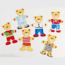 2세 3세 아기 영유아 원목퍼즐 장난감 4세 키즈카페 생일 교구 감성 유치원, 1개