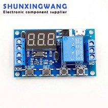 로터리 인코더 아두이노 스위치 DC 모터 컨트롤러 PWM 속도 조절기 디지털 디스플레이 인코더 5V, 한개옵션0