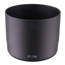 카메라 렌즈 후드 캐논 70 300mm et 73b 검정색 플라스틱 는 usm et73b 입니다, 없음