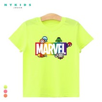 마블 주니어 반팔티(네온) P145