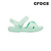 크록스 [크록스] 아동 클래식 크로스스트랩 샌들 네오 민트 206245-3TI